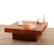 Mesa de sal&oacute;n de dise&ntilde;o encinera corrediza LAUREEN