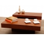 Mesa de sal&oacute;n de dise&ntilde;o encinera corrediza LAUREEN