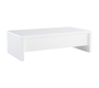 Mesa de sal&oacute;n de dise&ntilde;o lacada blanca LOLA
