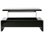 Mesa de sal&oacute;n de dise&ntilde;o lacada negra LOLA
