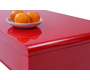 Mesa de sal&oacute;n de dise&ntilde;o lacada roja LOLA