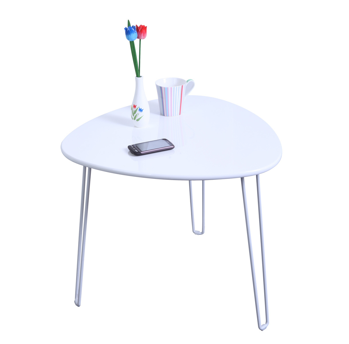 Mesa de sal&oacute;n dise&ntilde;o blanco LAKEA