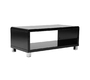 Mesa de sal&oacute;n dise&ntilde;o negra ROXIE