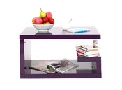 Mesa de sal&oacute;n dise&ntilde;o violeta REX