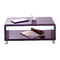 Mesa de sal&oacute;n dise&ntilde;o violeta ROXIE