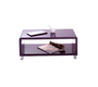 Mesa de sal&oacute;n dise&ntilde;o violeta ROXIE