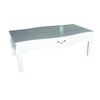 Mesa de sal&oacute;n LOUISA 1 caj&oacute;n � color blanco image pub1
