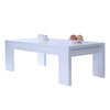 Mesa de sal&oacute;n moderna blanca Lilou