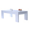Mesa de sal&oacute;n moderna blanca Lilou