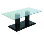 Mesa de sal&oacute;n moderna rectangular ASHLEY de color negro image 1