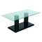 Mesa de sal&oacute;n moderna rectangular ASHLEY de color negro image pub1