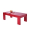 Mesa de sal&oacute;n moderna roja Lilou