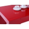 Mesa de sal&oacute;n moderna roja Lilou