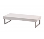 Mesa de sal&oacute;n  MORGAN lacada blanca