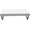 Mesa de sal&oacute;n  MORGAN lacada blanca