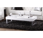 Mesa de sal&oacute;n  MORGAN lacada blanca
