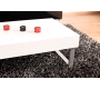 Mesa de sal&oacute;n  MORGAN lacada blanca