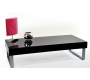 Mesa de sal&oacute;n MORGAN lacada negra