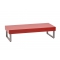 Mesa de sal&oacute;n MORGAN lacada  roja