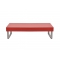 Mesa de sal&oacute;n MORGAN lacada  roja