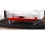 Mesa de sal&oacute;n MORGAN lacada  roja