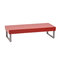 Mesa de sal&oacute;n MORGAN lacada  roja