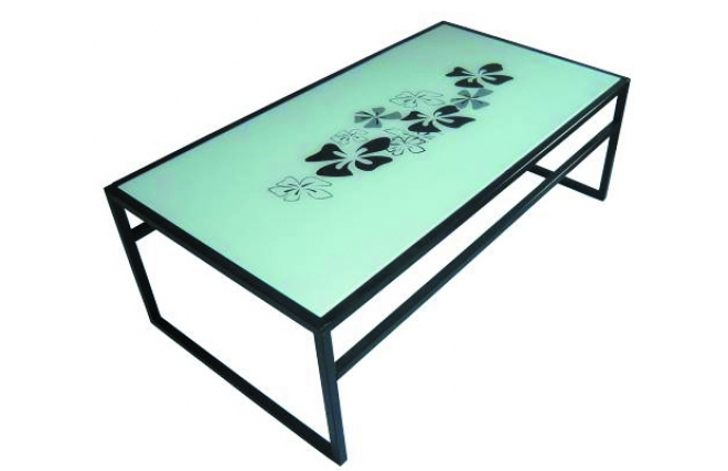 Mesa de sal&oacute;n  rectangular FLOWER