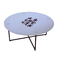 Mesa de sal&oacute;n redonda FLOWER � color blanco