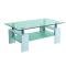 Mesa de sal&oacute;n TELMA moderna rectangular de color blanco 