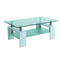 Mesa de sal&oacute;n TELMA moderna rectangular de color blanco 