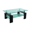 Mesa de sal&oacute;n TELMA moderna rectangular de color negro image pub1