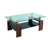 Mesa de sal&oacute;n TELMA moderna rectangular de color weng&eacute; image pub1