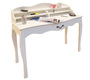 Mesa despacho / consola 1 caj&oacute;n LOUISA � color blanco