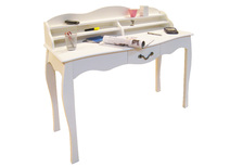 Mesa despacho / consola 1 caj&oacute;n LOUISA � color blanco