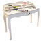 Mesa despacho / consola 1 caj&oacute;n LOUISA � color blanco