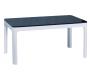 Mesa desplegable rectangular de color negro L&eacute;a