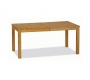 Mesa Gilmore de roble macizo y de color roble claro