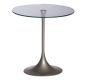 Mesa moderna WIKY de metal y cristal templado 