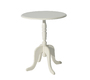 Mesa velador redonda LOUISA � color blanco