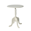 Mesa velador redonda LOUISA � color blanco