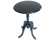 Mesa velador redonda LOUISA � color negro