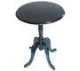 Mesa velador redonda LOUISA � color negro
