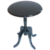 Mesa velador redonda LOUISA � color negro