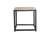 Mesita industrial de madera y metal FACTORY