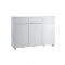 Mueble blanco NEW YORK de 3 puertas y de 3 cajones 