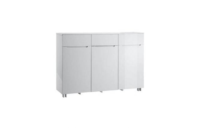Mueble blanco NEW YORK de 3 puertas y de 3 cajones 