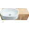 Mueble de ba&ntilde;o: lavabo, armario y espejo NIVAN