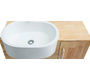 Mueble de ba&ntilde;o: lavabo, armario y espejo NIVAN