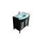 Mueble de ba&ntilde;o: lavabo, armario y espejo THELIO