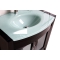 Mueble de ba&ntilde;o: lavabo, armario y espejo THELIO